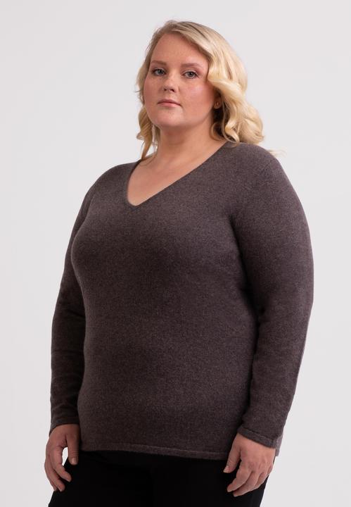 Cash-Mere Kaschmir V-Ausschnitt Pullover