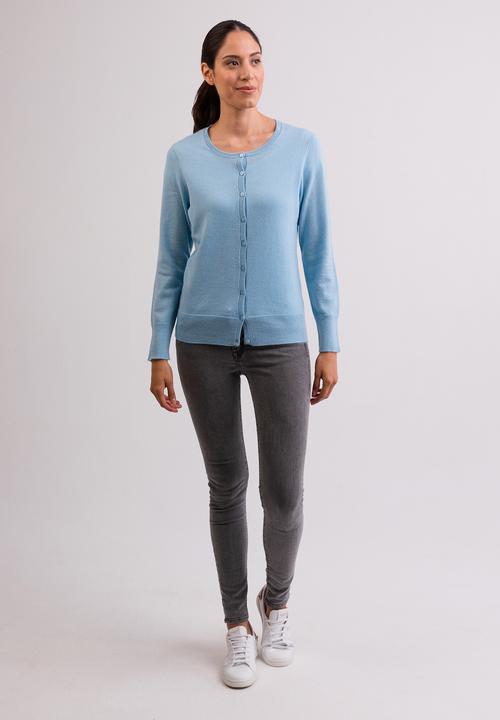 Actual product image Cash-Mere Kaschmir Cardigan Rundhals (S)