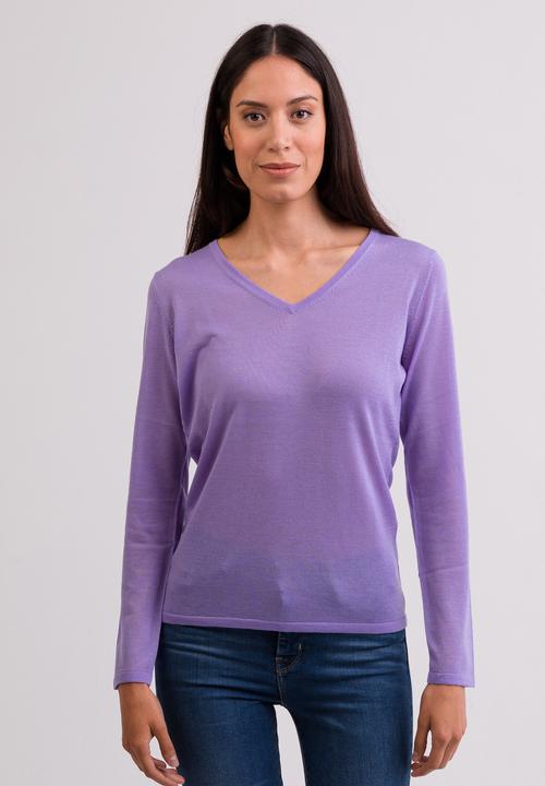 Cash-Mere Kaschmir V-Ausschnitt Pullover
