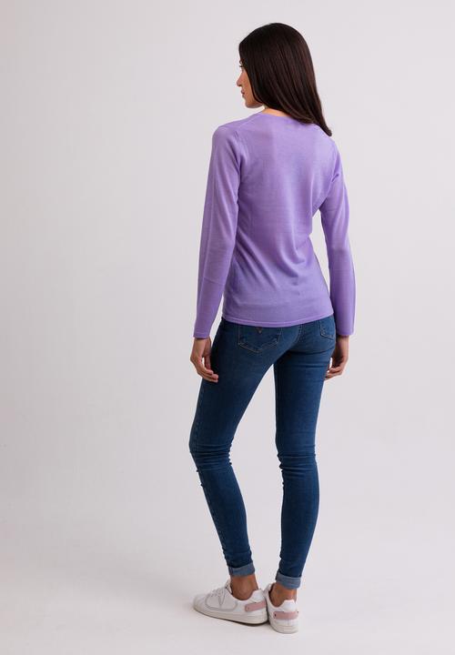 Actual product image Cash-Mere Kaschmir V-Ausschnitt Pullover (XL)