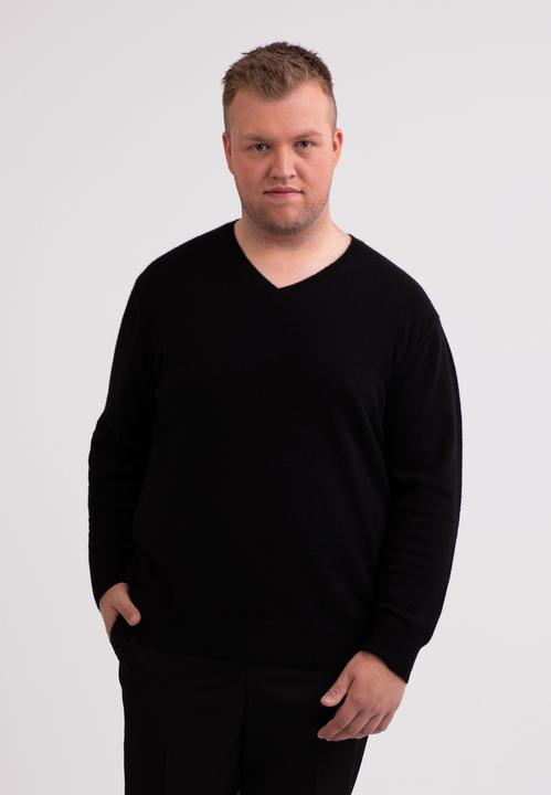 Cash-Mere Kaschmir V-Ausschnitt Pullover