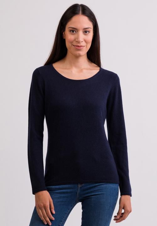 Cash-Mere Kaschmir Rundhals Pullover