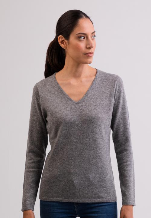Produktbild Cash-Mere Kaschmir V-Ausschnitt Pullover (XS)