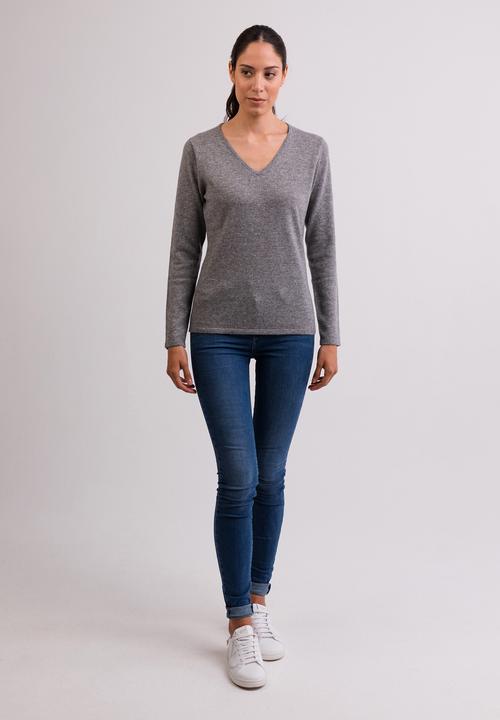 Produktbild Cash-Mere Kaschmir V-Ausschnitt Pullover (XS)