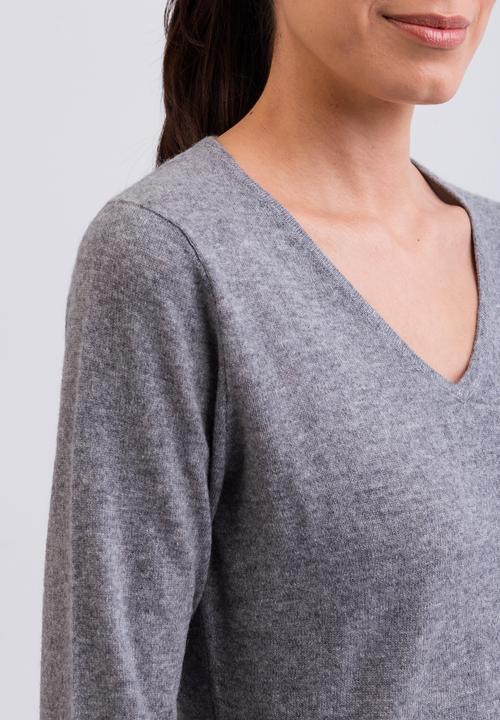Produktbild Cash-Mere Kaschmir V-Ausschnitt Pullover (XS)