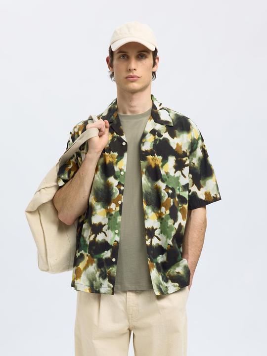 Produktbild Selected Homme Print Kurzarmhemd (XXL)