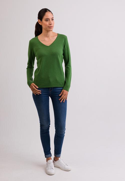 Image du produit Cash-Mere Kaschmir V-Ausschnitt Pullover (XXL)