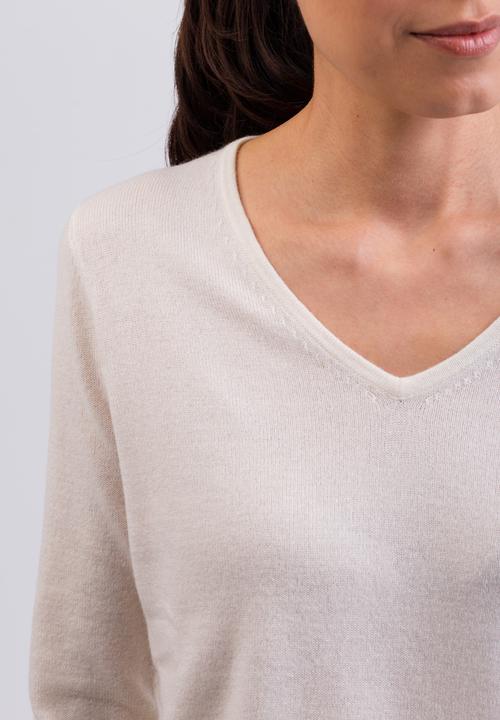 Actual product image Cash-Mere Cashmere V-neck Sweater (XS)
