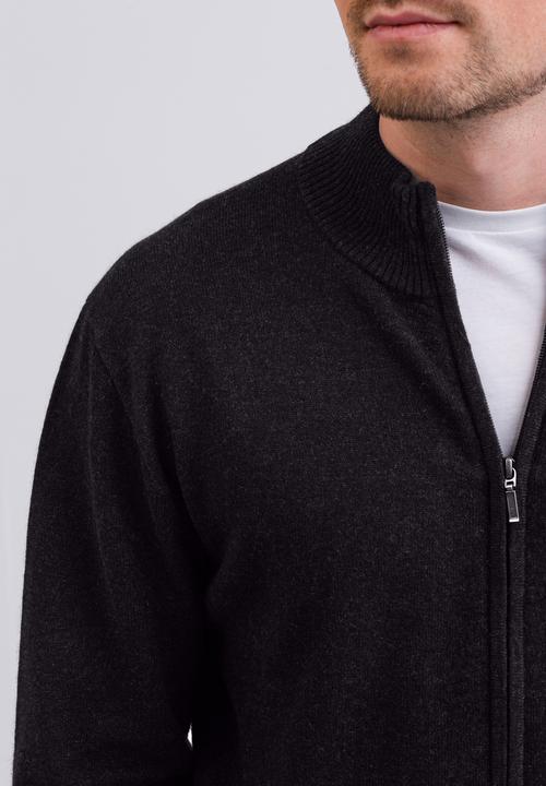 Actual product image Cash-Mere Cashmere Stand-Up Collar Sweater (M)
