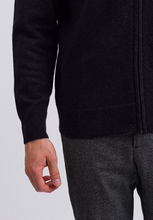 Actual product image Cash-Mere Cashmere Stand-Up Collar Sweater (M)