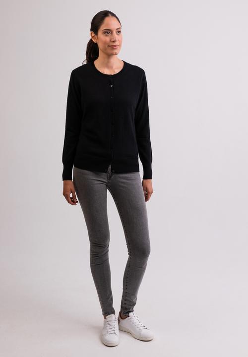 Actual product image Cash-Mere Kaschmir Cardigan Rundhals (XS)