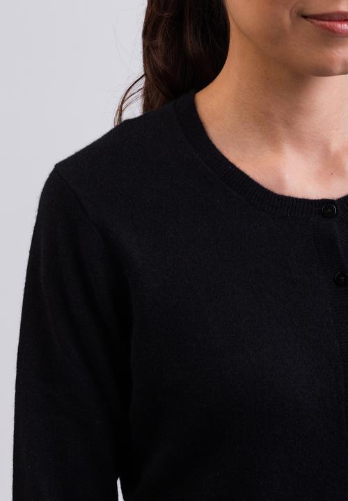 Actual product image Cash-Mere Kaschmir Cardigan Rundhals (XS)