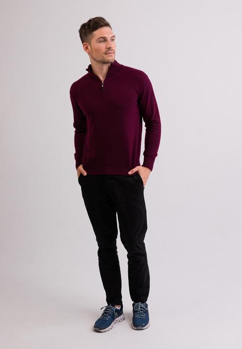Actual product image Cash-Mere Kaschmir Stehkragen Pullover (XL)