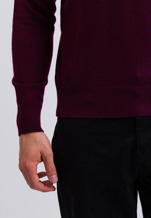 Actual product image Cash-Mere Kaschmir Stehkragen Pullover (XL)