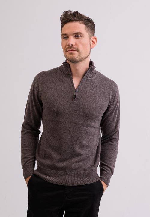 Actual product image Cash-Mere Kaschmir Stehkragen Pullover (XXL)