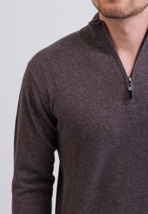 Actual product image Cash-Mere Kaschmir Stehkragen Pullover (XXL)