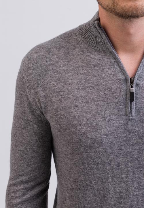 Immagine prodotto Cash-Mere Kaschmir Stehkragen Pullover (L)