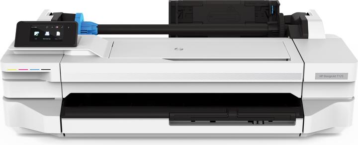 HP T125, 24" DesignJet (Ink, Colour)