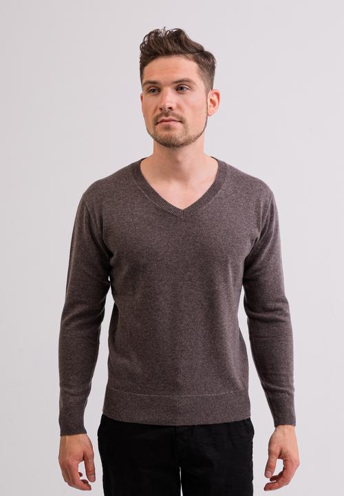 Cash-Mere Kaschmir V-Ausschnitt Pullover