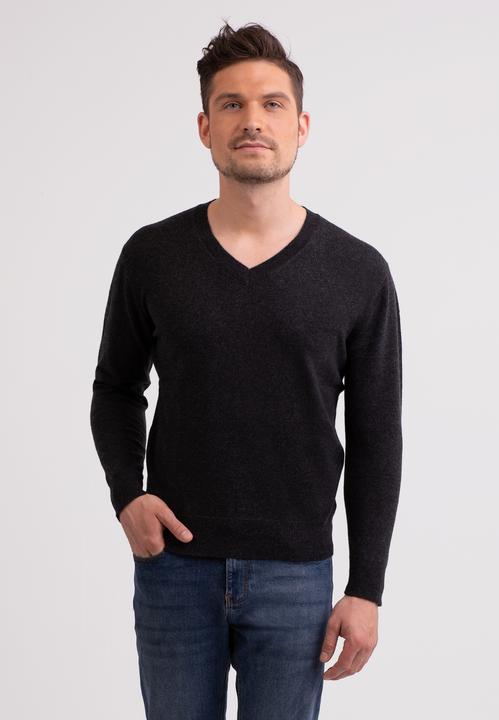 Cash-Mere Kaschmir V-Ausschnitt Pullover