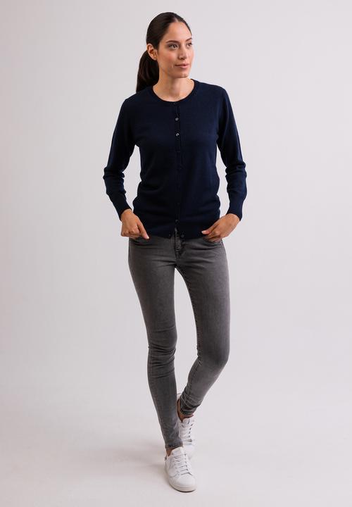 Immagine prodotto Cash-Mere Kaschmir Cardigan Rundhals (M)