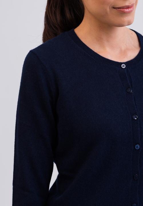 Immagine prodotto Cash-Mere Kaschmir Cardigan Rundhals (M)