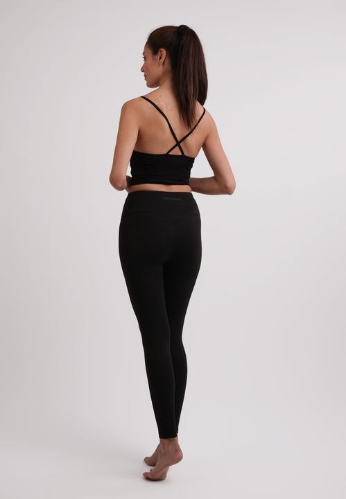 Actual product image Cash-Mere Yoga Top mit gekreuztem Rücken in Bambus (M)