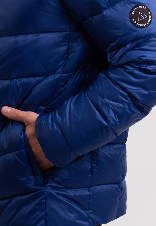 Actual product image Cash-Mere Daunenjacke EXTREME mit Kapuze und Kaschmirfutter (S)