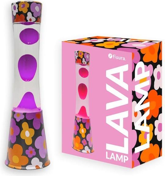 Actual product image Fisura Vintage lava lamp flowers from (E27)