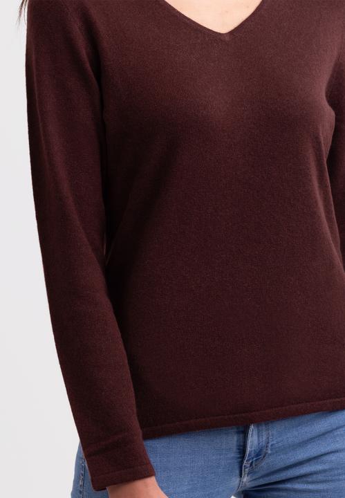 Actual product image Cash-Mere Kaschmir V-Ausschnitt Pullover (XS)