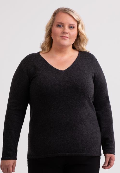 Produktbild Cash-Mere Kaschmir V-Ausschnitt Pullover (4XL)