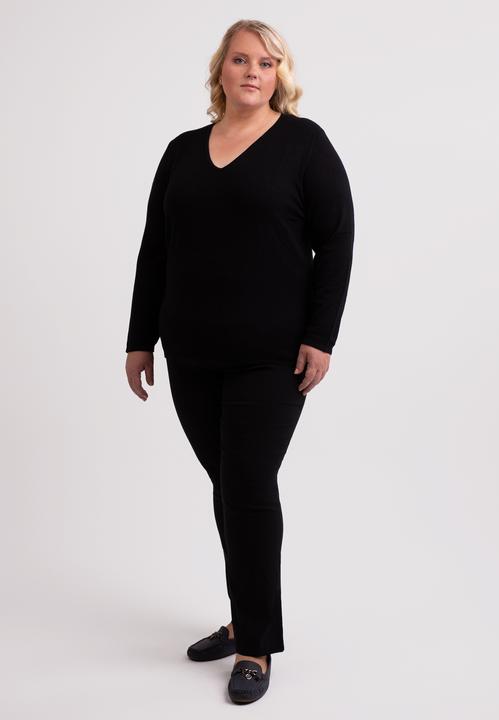 Image du produit Cash-Mere Seide Kaschmir V-Ausschnitt Pullover (3XL)