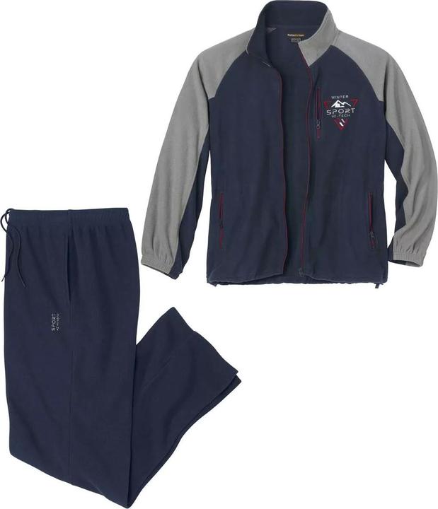 Actual product image Atlas For Men Mens Fleece Tracksuit (L)