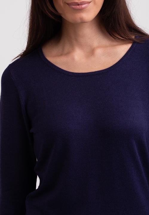 Actual product image Cash-Mere Seide Kaschmir Rundhals Pullover (XL)