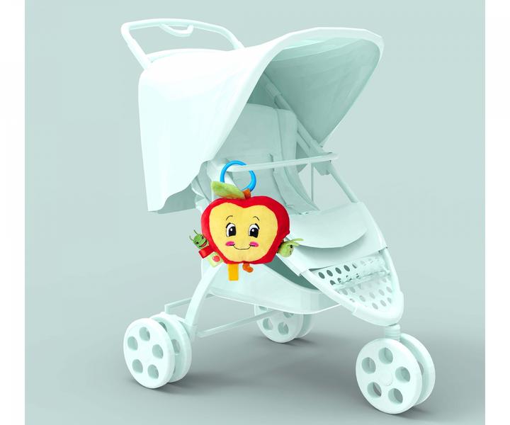 Image du produit ABC Activités Pomme avec chenille Peluche