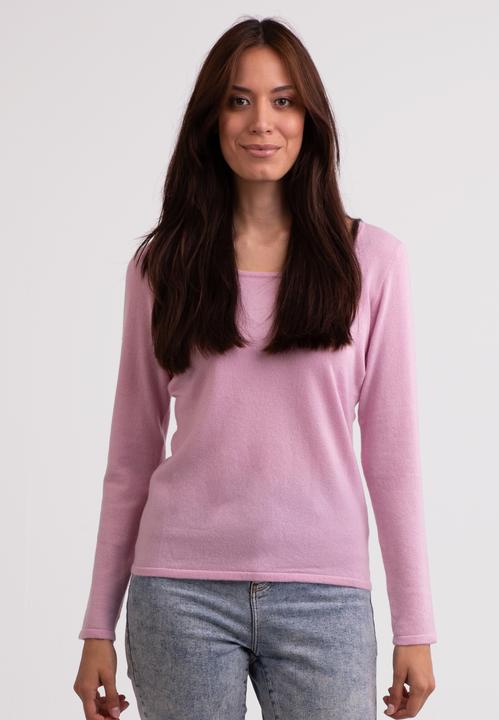 Cash-Mere Recycelter Kaschmir Rundhals Pullover