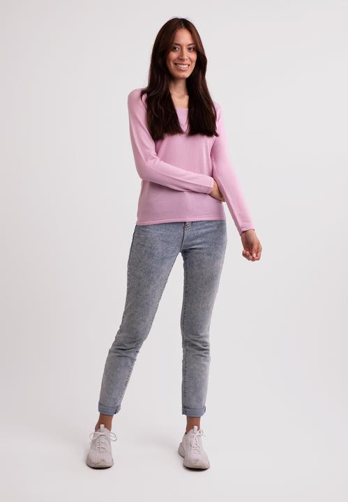 Actual product image Cash-Mere Recycelter Kaschmir Rundhals Pullover (L)