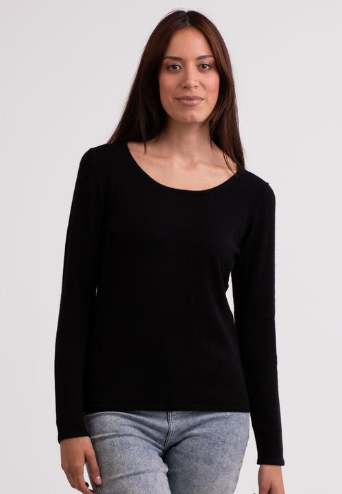 Cash-Mere Recycelter Kaschmir Rundhals Pullover