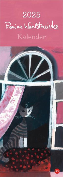 Heye Rosina Wachtmeister Vertical Kalender 2025 (24,5 x 69 cm, Harter Einband, Deutsch)