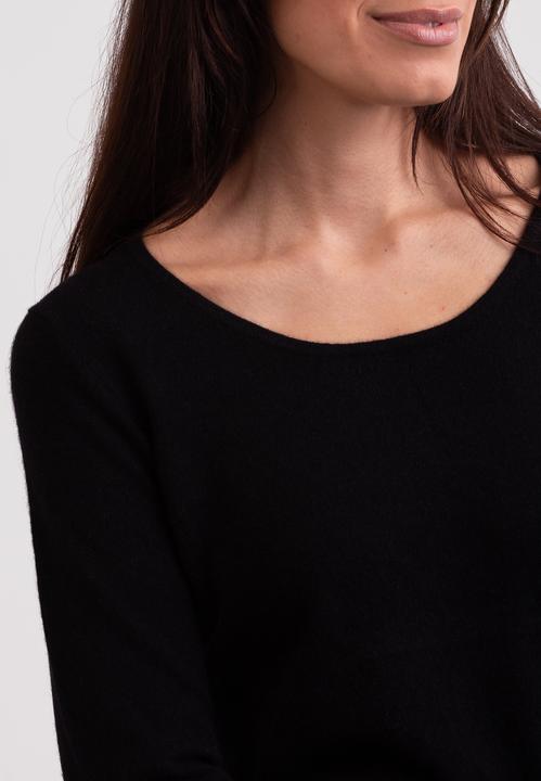 Actual product image Cash-Mere Recycelter Kaschmir Rundhals Pullover (M)