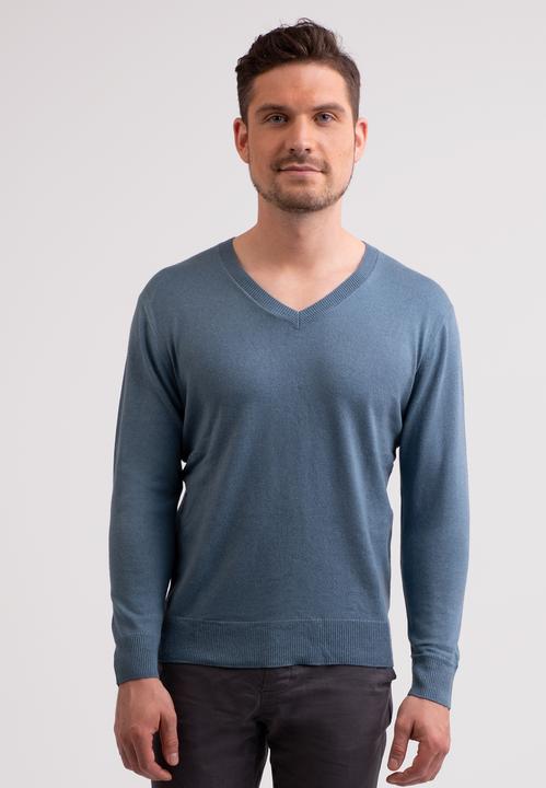 Cash-Mere Kaschmir V-Ausschnitt Pullover