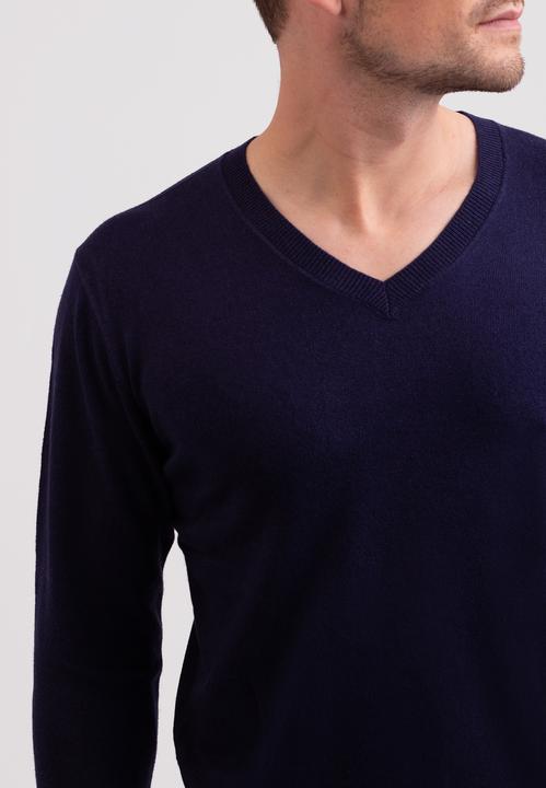 Produktbild Cash-Mere Kaschmir V-Ausschnitt Pullover (XXL)