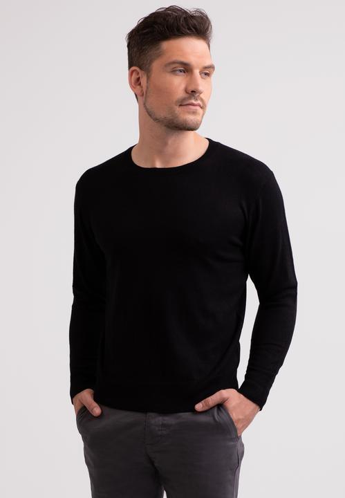 Cash-Mere Kaschmir Rundhals Pullover