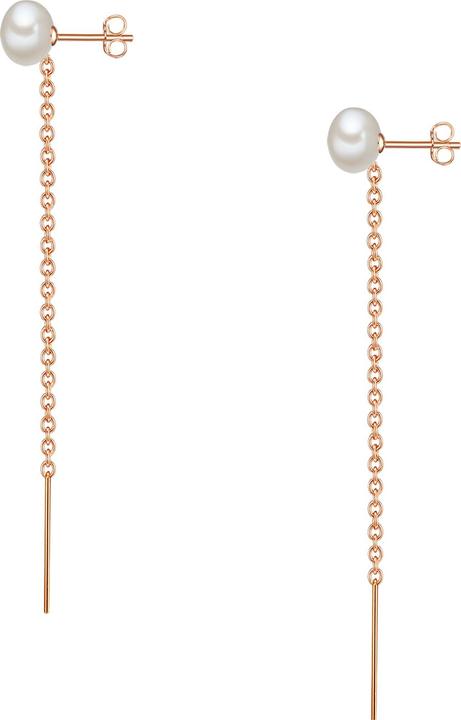 Produktbild Valero Pearls Damen Sterling Silber Süsswasser-Zuchtperlen roségold - 24447 (925er Silber)