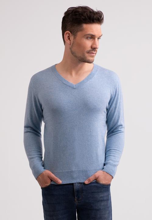 Produktbild Cash-Mere Recycelter Kaschmir V-Ausschnitt Pullover (XXL)
