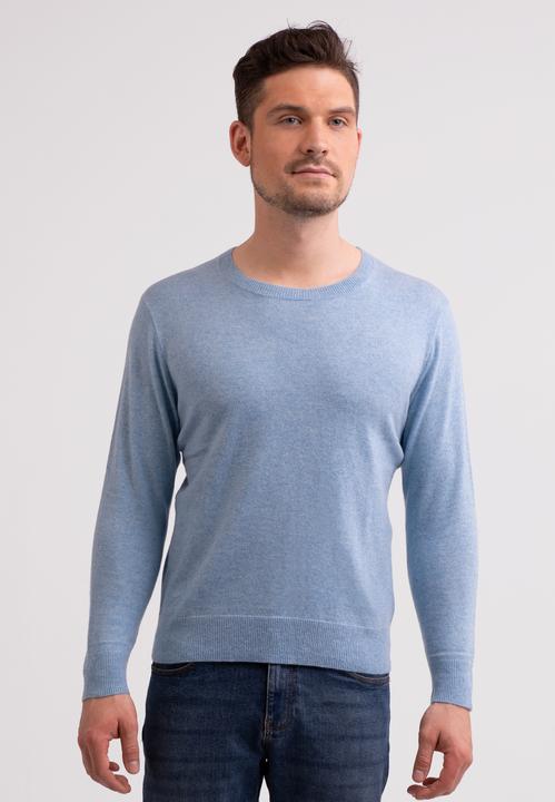 Actual product image Cash-Mere Recycelter Kaschmir Rundhals Pullover (M)
