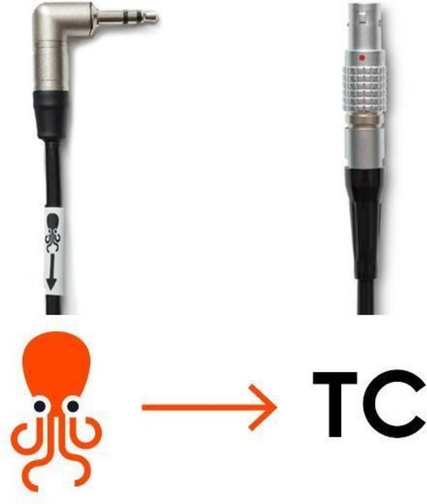 Actual product image Tentacle to LEMO 5-pin cable (0.30 m)