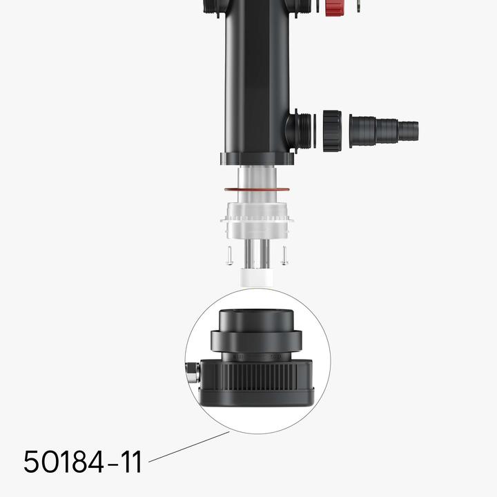 Produktbild SunSun Teichklärer CUV 324 UVC Ersatzteil Trafoanschluss Set UVC Wasserklärer