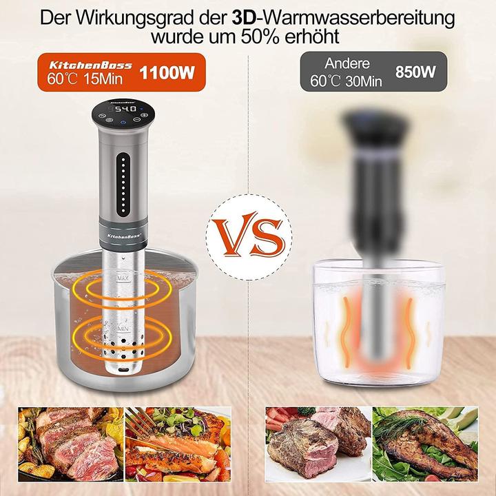 Produktbild KitchenBoss Präzisionskocher (EU-Stecker)