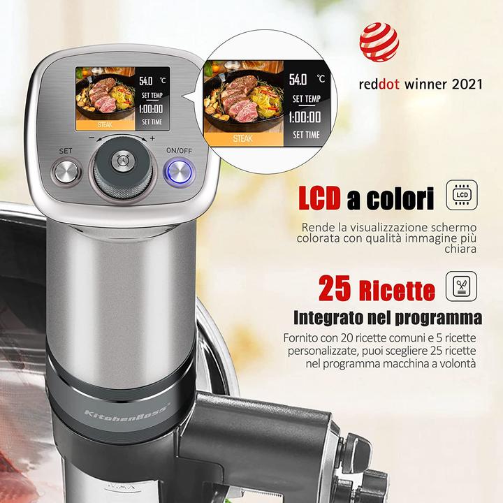 Actual product image KitchenBoss Sous Vide Roner